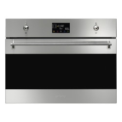 Smeg SMEG KOMPAKT KOMBINÁLT MIKROHULLÁMÚ SÜTŐ SO4302M1X Beépíthető villany sütő