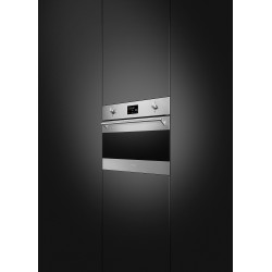 Smeg SMEG KOMPAKT KOMBINÁLT MIKROHULLÁMÚ SÜTŐ SO4302M1X Beépíthető villany sütő