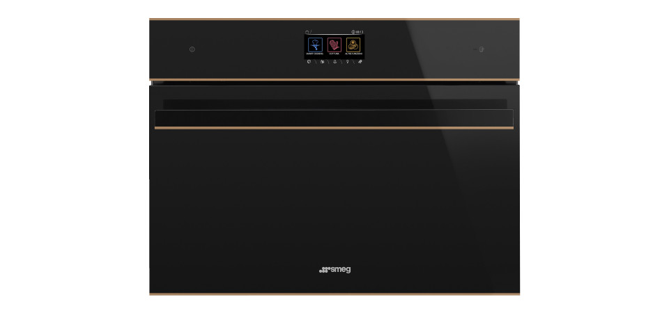Smeg SMEG KOMPAKT KOMBINÁLT MIKROHULLÁMÚ SÜTŐ SO4604M2PNR Beépíthető villany sütő
