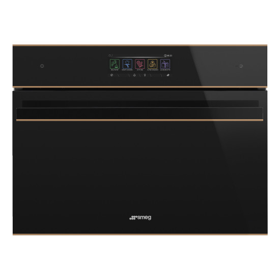 Smeg SMEG KOMPAKT KOMBINÁLT MIKROHULLÁMÚ SÜTŐ SO4606WM2PNR Beépíthető villany sütő