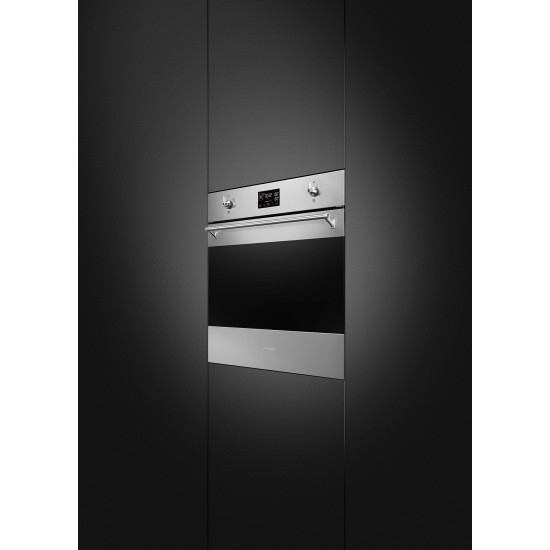 Smeg SMEG KOMBINÁLT GŐZSÜTŐ SO6302S3PX Beépíthető villany sütő