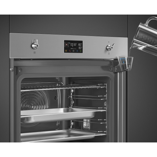Smeg SMEG KOMBINÁLT GŐZSÜTŐ SO6302S3PX Beépíthető villany sütő