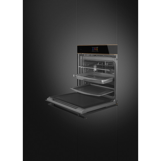 Smeg SMEG KOMBINÁLT PIROLITIKUS SÜTŐ SOP6604S2PNR Beépíthető villany sütő