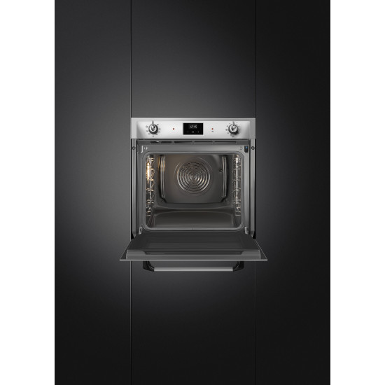 Smeg SMEG PIROLITIKUS HŐLÉGKEVERÉSES SÜTŐ SOP6900TX Beépíthető villany sütő