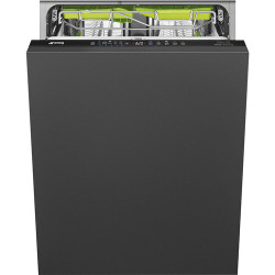Smeg SMEG TELJESEN BEÉPÍTHETŐ MOSOGATÓGÉP ST352AL Beépíthető 12-15 terítékes mosogatógép