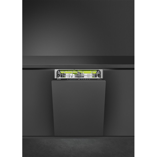 Smeg SMEG TELJESEN BEÉPÍTHETŐ MOSOGATÓGÉP ST352AL Beépíthető 12-15 terítékes mosogatógép