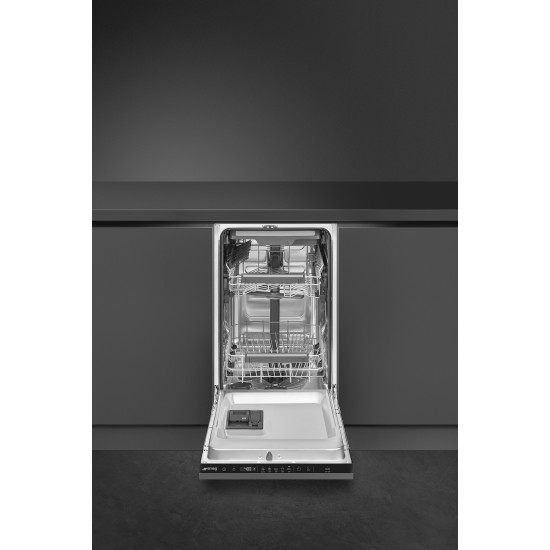 Smeg SMEG TELJESEN BEÉPÍTHETŐ MOSOGATÓGÉP ST4523IN Beépíthető 12-15 terítékes mosogatógép