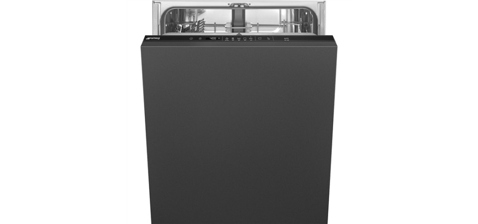 Smeg SMEG TELJESEN BEÉPÍTHETŐ MOSOGATÓGÉP STL262D Beépíthető 12-15 terítékes mosogatógép