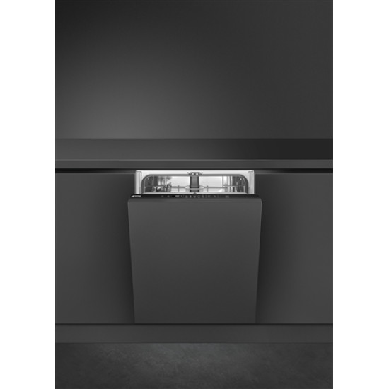 Smeg SMEG TELJESEN BEÉPÍTHETŐ MOSOGATÓGÉP STL262D Beépíthető 12-15 terítékes mosogatógép