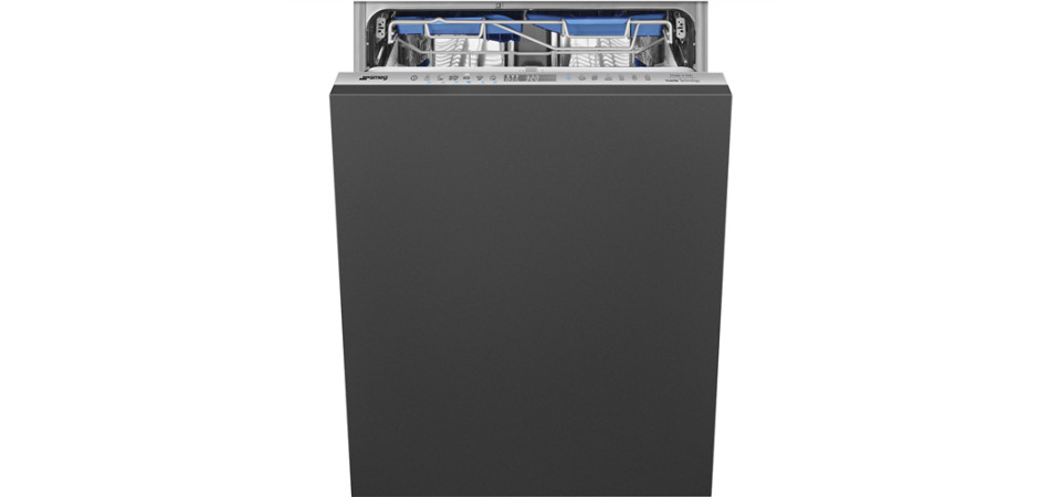 Smeg SMEG TELJESEN BEÉPÍTHETŐ MOSOGATÓGÉP STL324BQL Beépíthető 12-15 terítékes mosogatógép