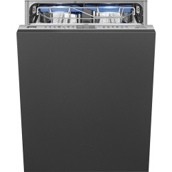 Smeg SMEG TELJESEN BEÉPÍTHETŐ MOSOGATÓGÉP STL324BQLLW Beépíthető 12-15 terítékes mosogatógép