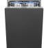 Smeg SMEG TELJESEN BEÉPÍTHETŐ MOSOGATÓGÉP STL324BQLLW Beépíthető 12-15 terítékes mosogatógép