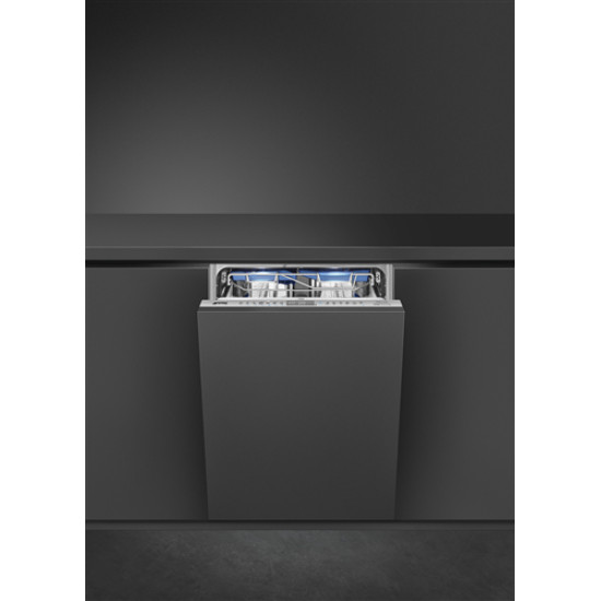 Smeg SMEG TELJESEN BEÉPÍTHETŐ MOSOGATÓGÉP STL324BQLLW Beépíthető 12-15 terítékes mosogatógép