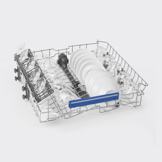 SMEG TELJESEN BEÉPÍTHETŐ MOSOGATÓGÉP,60cm,13 ter.,8 prog. STL362DQ Beépíthető 12-15 terítékes mosogatógép