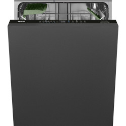 Smeg STL725 teljesen integrált mosogatógép STL7252C Beépíthető 12-15 terítékes mosogatógép
