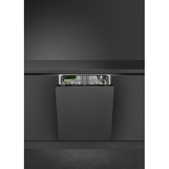 Smeg STL725 teljesen integrált mosogatógép STL7252C Beépíthető 12-15 terítékes mosogatógép