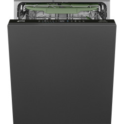 Smeg STL732 teljesen integrált mosogatógép STL7322BL Beépíthető 12-15 terítékes mosogatógép