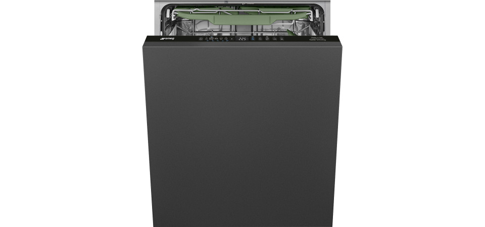 Smeg STL732 teljesen integrált mosogatógép STL7322BL Beépíthető 12-15 terítékes mosogatógép