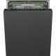 Smeg STL732 teljesen integrált mosogatógép STL7324AQL Beépíthető 12-15 terítékes mosogatógép