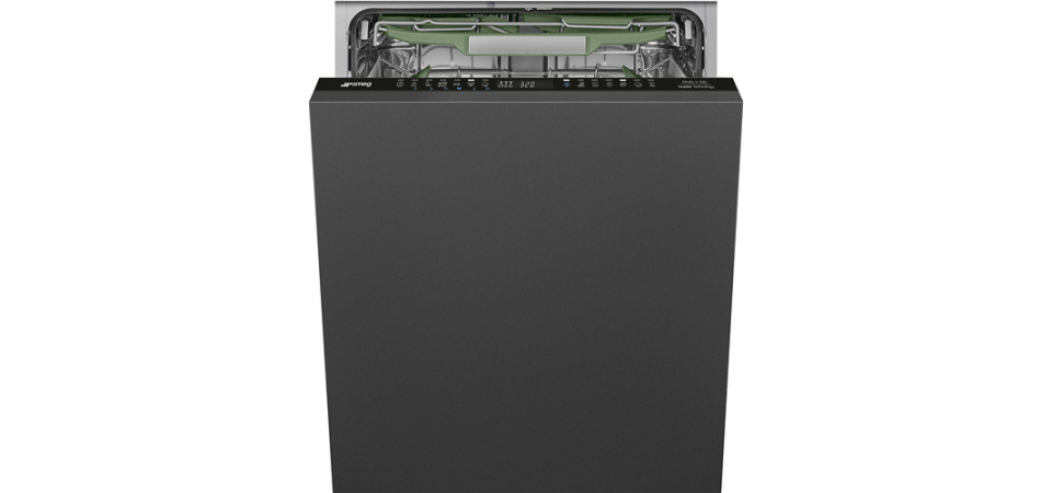 Smeg STL732 teljesen integrált mosogatógép STL7324AQL Beépíthető 12-15 terítékes mosogatógép