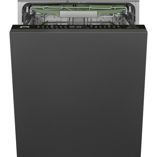 Smeg STL732 teljesen integrált mosogatógép STL7324AQLLW Beépíthető 12-15 terítékes mosogatógép