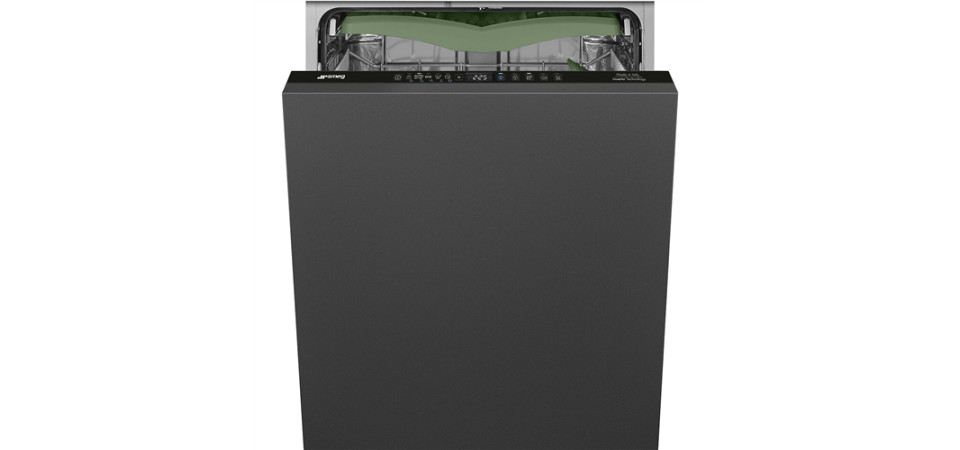 Smeg STL733 teljesen integrált mosogatógép STL7332C Beépíthető 12-15 terítékes mosogatógép
