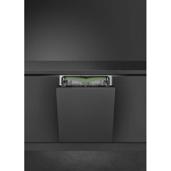 Smeg STL733 teljesen integrált mosogatógép STL7332C Beépíthető 12-15 terítékes mosogatógép