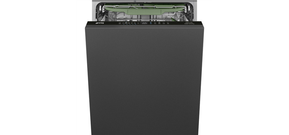 Smeg STL733 teljesen integrált mosogatógép STL7332CL Beépíthető 12-15 terítékes mosogatógép