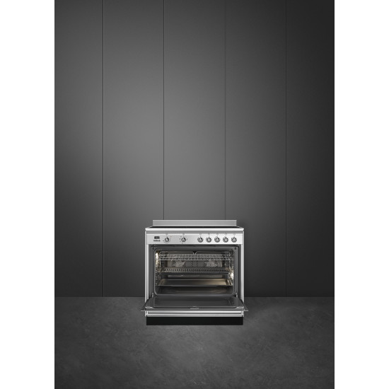 SMEG SZABADONÁLLÓ TŰZHELY SUK91CMX9 Kombinált tűzhely