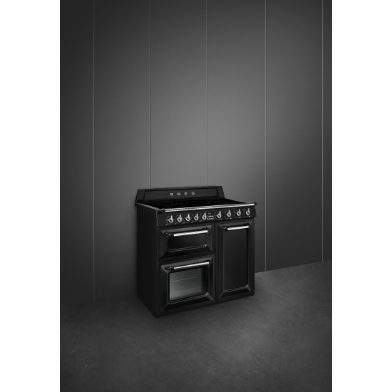 Smeg SMEG SZABADONÁLLÓ TŰZHELY TR103IBL2 Vasmagos tűzhely