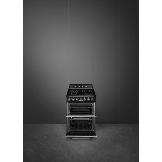 Smeg SMEG SZABADONÁLLÓ TŰZHELY TR62IBL2 Vasmagos tűzhely