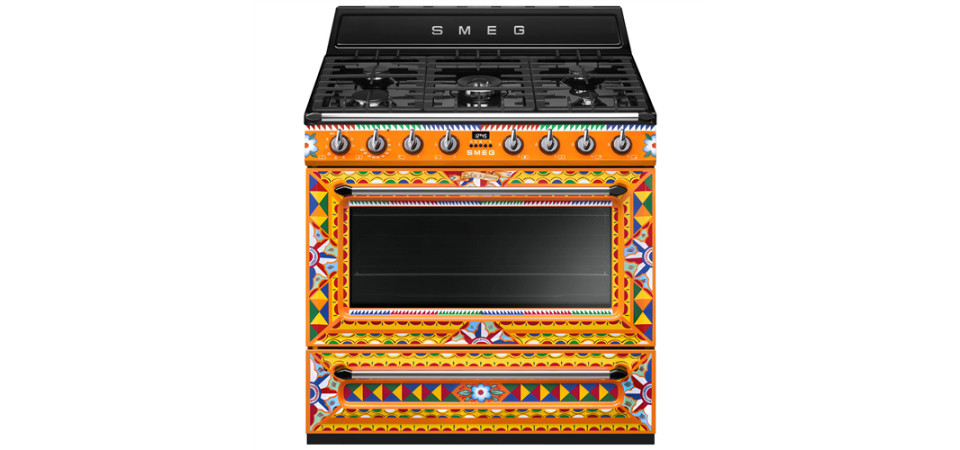 SMEG SZABADONÁLLÓ TŰZHELY TR90DGC9 Kombinált tűzhely