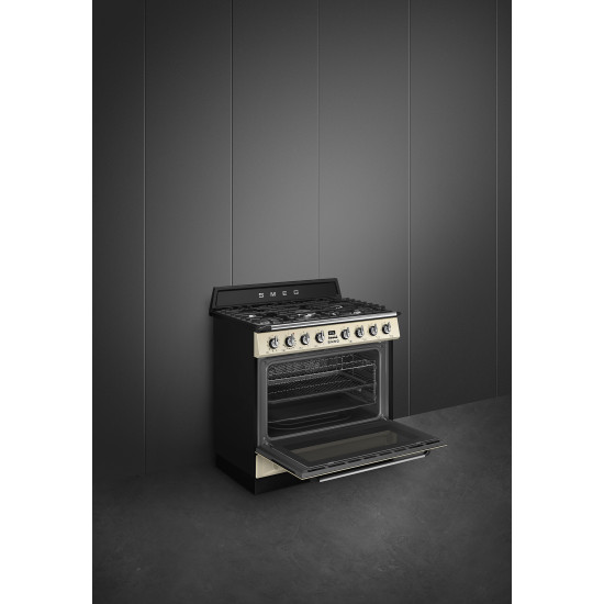 Smeg SMEG SZABADONÁLLÓ TŰZHELY TR90GMP Vasmagos tűzhely