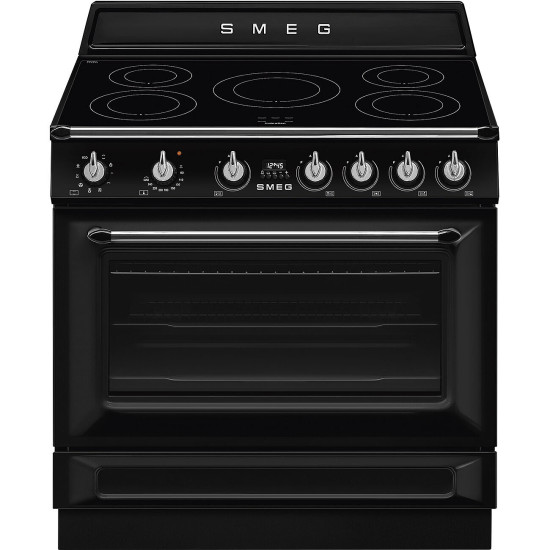 Smeg SMEG SZABADONÁLLÓ TŰZHELY TR90IMBL Vasmagos tűzhely