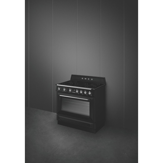 Smeg SMEG SZABADONÁLLÓ TŰZHELY TR90IMBL Vasmagos tűzhely