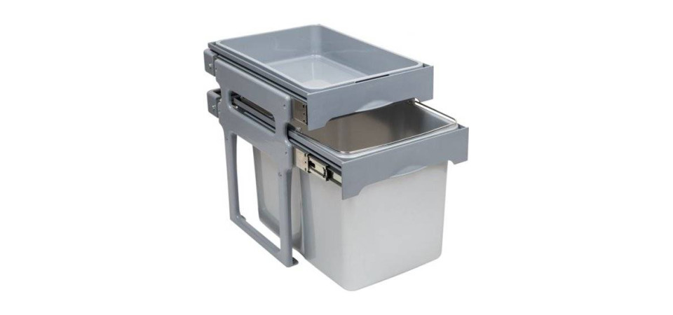 EKOTECH EKOTECH - Beépíthető hulladékgyűjtő TANK 40 - 1x34 liter Beépíthető hulladéktároló EKOTECH EKOTECH - Beépíthető hulladékgyűjtő TANK 40 - 1x34 liter Beépíthető hulladéktároló