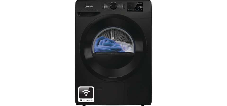 Gorenje DPNE82GNLWIFI/B Hőszivattyús szárítógép