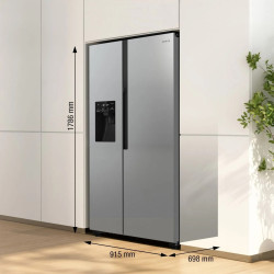 Gorenje NRR9185ESXL Side by Side hűtőszekrény