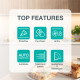 Gorenje GO66E PIZZA350C Beépíthető villany sütő