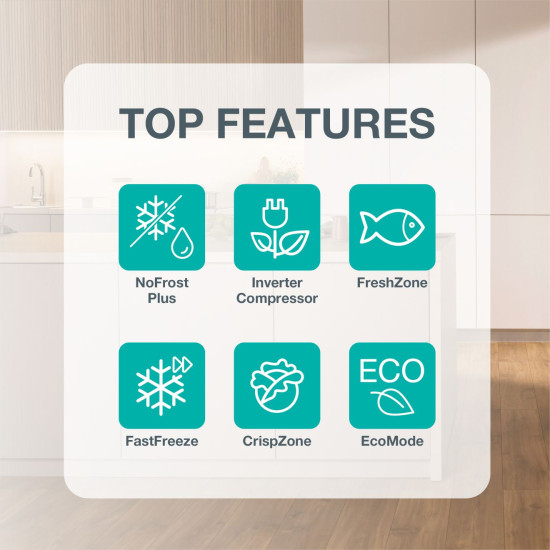 Gorenje NRK720EAXL4 Kombinált alulfagyasztós hűtőszekrény Gorenje NRK720EAXL4 Kombinált alulfagyasztós hűtőszekrény