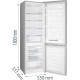 Gorenje RK418DPS4 Kombinált alulfagyasztós hűtőszekrény Gorenje RK418DPS4 Kombinált alulfagyasztós hűtőszekrény