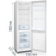 Gorenje RK418DPW4 Kombinált alulfagyasztós hűtőszekrény