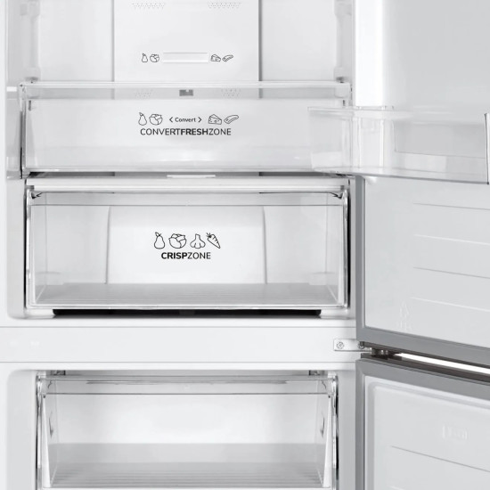 Gorenje NRK619CAXL4 Kombinált alulfagyasztós hűtőszekrény