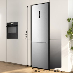 Gorenje NRK720EAXL4 Kombinált alulfagyasztós hűtőszekrény Gorenje NRK720EAXL4 Kombinált alulfagyasztós hűtőszekrény