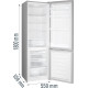 Gorenje RK418DPS4I Kombinált alulfagyasztós hűtőszekrény