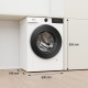 Gorenje WG484A31 Elöltöltős mosógép