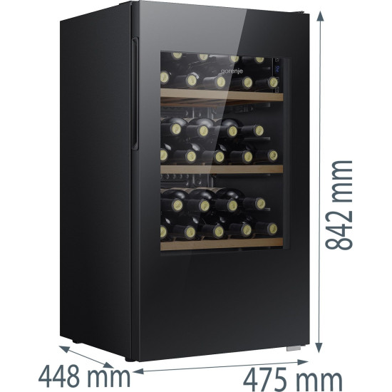 Gorenje WC48G4BG4 Side by Side hűtőszekrény