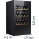 Gorenje WC48G4BG4 Side by Side hűtőszekrény