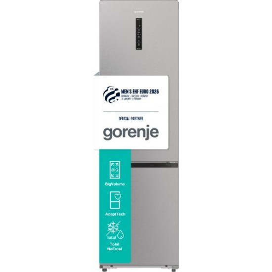 Gorenje NRB620C61X4WFE Kombinált alulfagyasztós hűtőszekrény