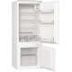 Gorenje RKI514E21 Beépíthető kombinált alul fagyasztós hűtő